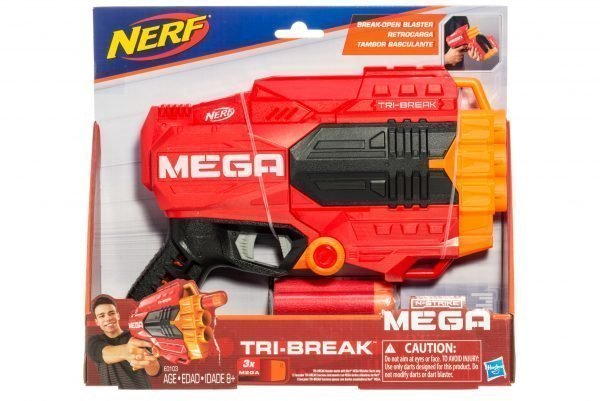 Nerf Guns Mega Tri Break Leikkiase