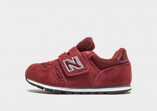 New Balance 373 Infant Burgundy / Silver