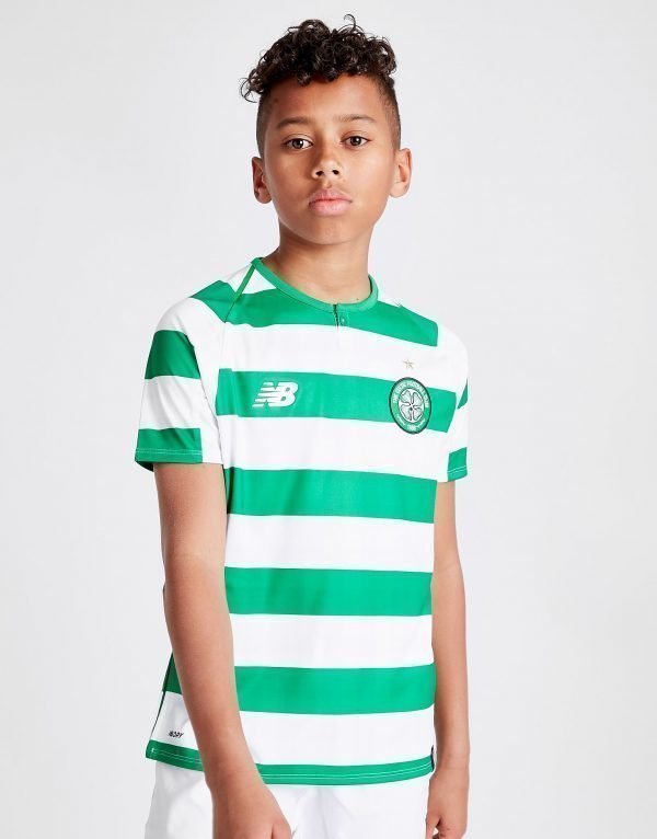 New Balance Celtic Fc 2018/19 Home Shirt Valkoinen