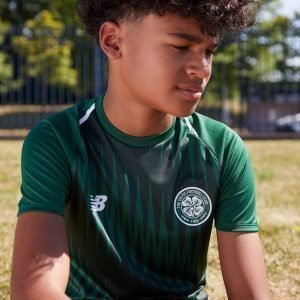 New Balance Celtic Fc 2018/19 Pre Match Shirt Vihreä