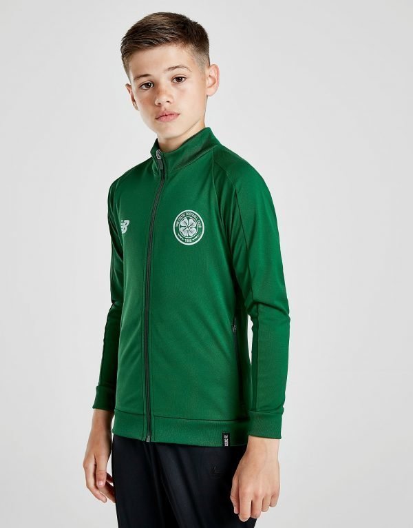 New Balance Celtic Fc 2018/19 Presentation Jacket Vihreä