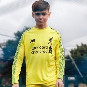 New Balance Liverpool Fc 2018 Home Gk Shirt Keltainen