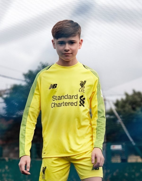 New Balance Liverpool Fc 2018 Home Gk Shirt Keltainen