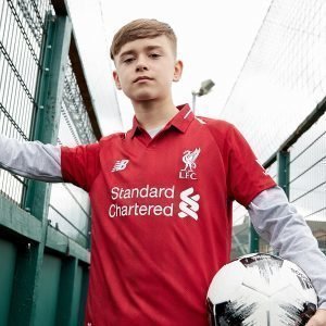 New Balance Liverpool Fc 2018 Home Shirt Punainen