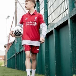 New Balance Liverpool Fc 2018 Home Shorts Juniorit Ennakkotilaus Punainen