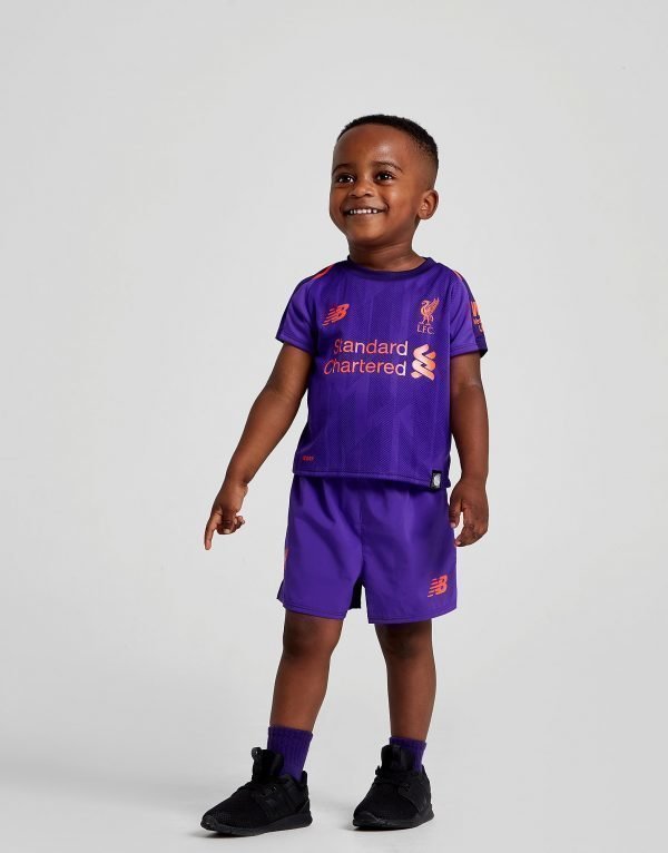 New Balance Liverpool Fc 2018/19 Away Peliasu Violetti