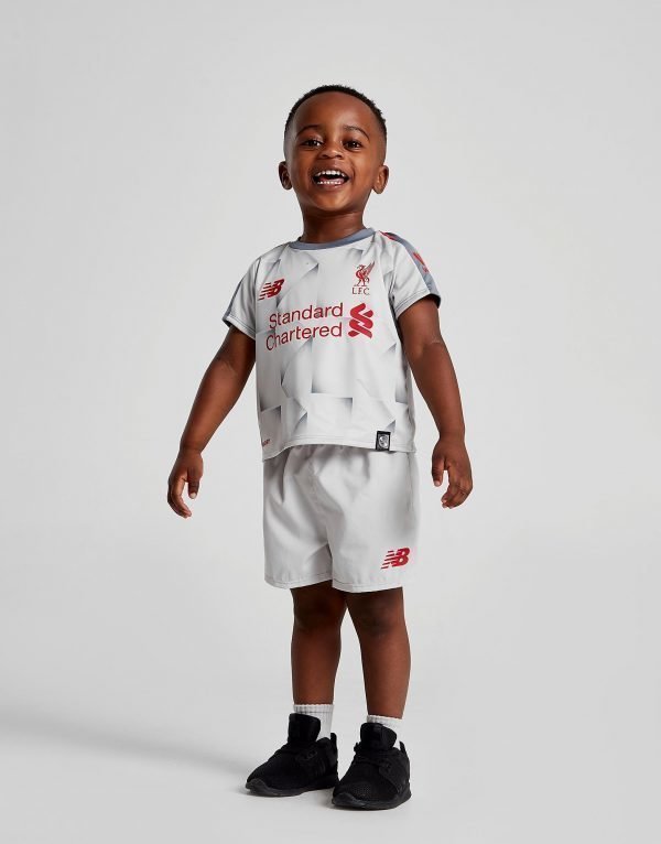 New Balance Liverpool Fc 2018/19 Third Kit Infant Harmaa