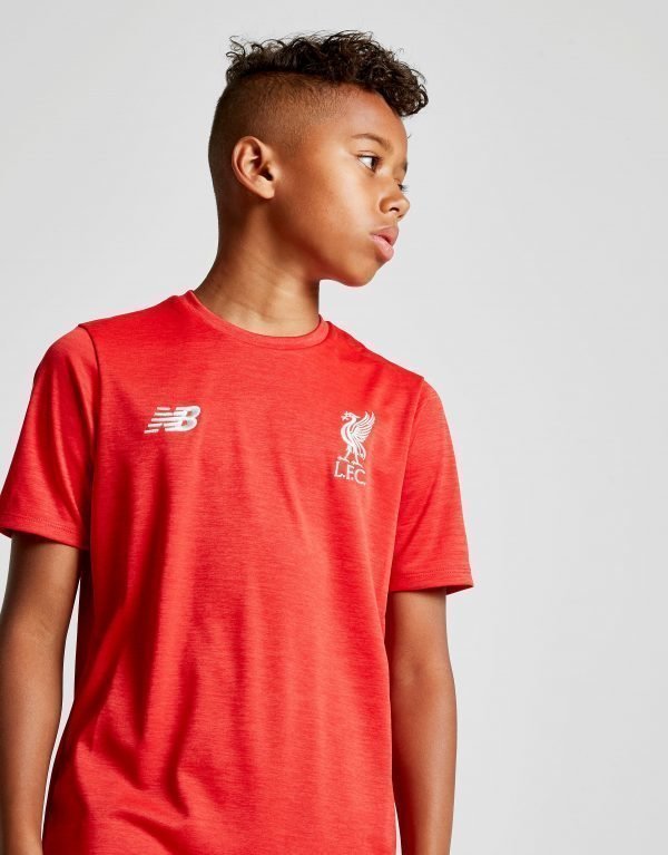 New Balance Liverpool Fc Leisure T-Shirt Punainen