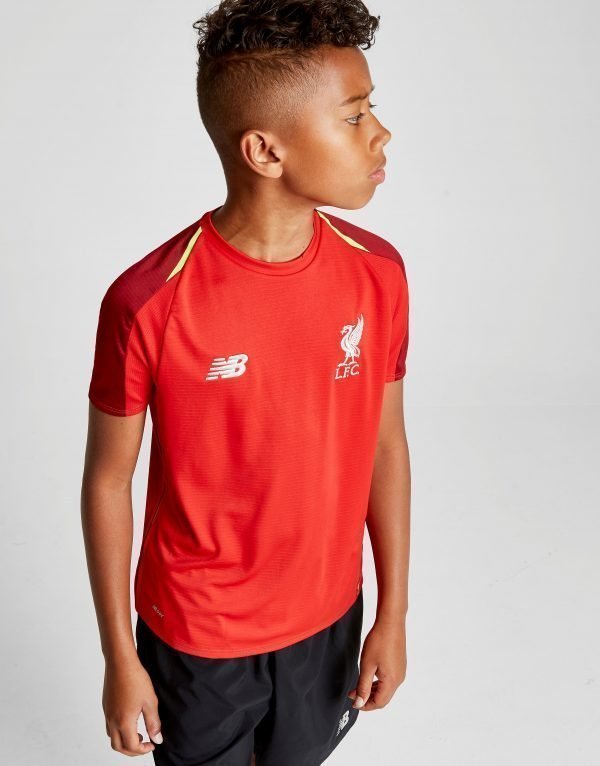 New Balance Liverpool Fc Treenipaita Punainen