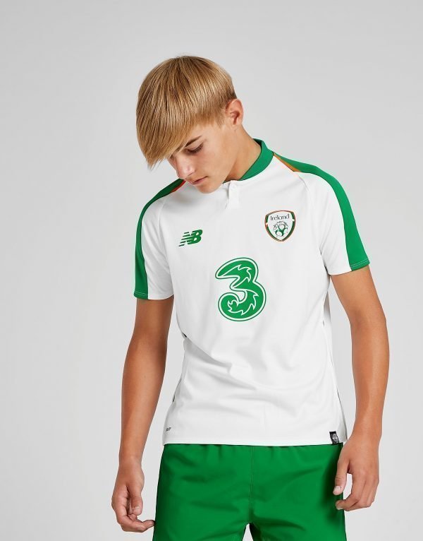 New Balance Republic Of Ireland 2018/19 Away Shirt Valkoinen