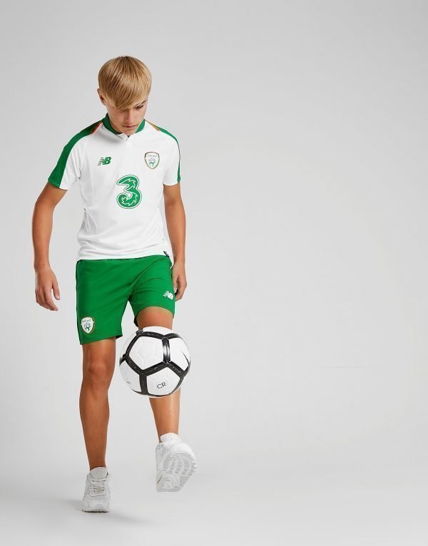 New Balance Republic Of Ireland 2018/19 Away Shorts Vihreä