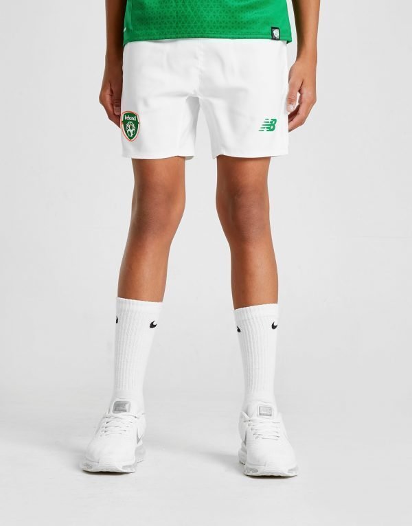 New Balance Republic Of Ireland 2018/19 Home Shortsit Valkoinen