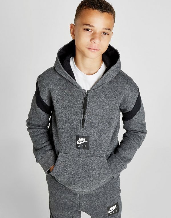 Nike Air 1/2 Zip Hoodie Harmaa