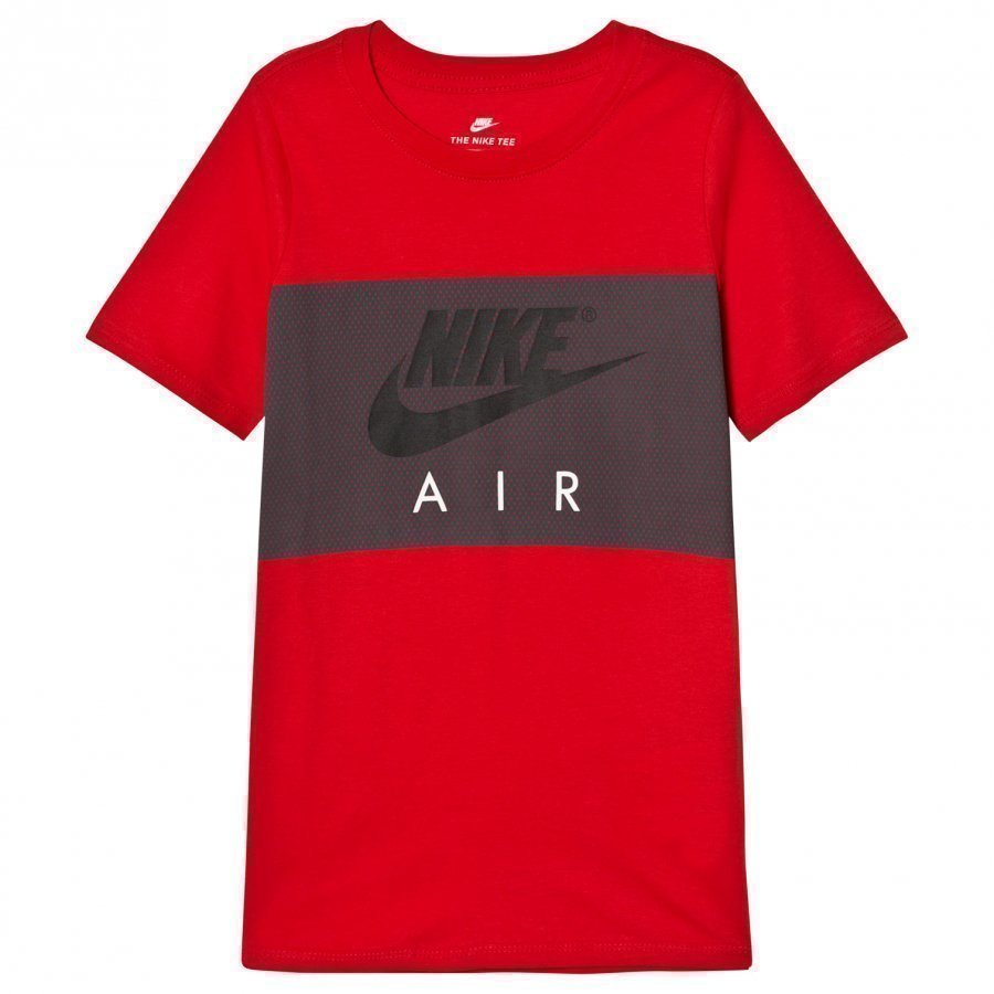 Nike Air Block T-Shirt In Red T-Paita