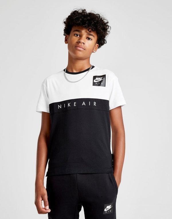 Nike Air Colour Block T-Paita Valkoinen