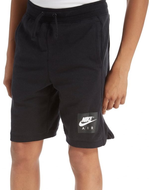 Nike Air Fleece Shortsit Musta