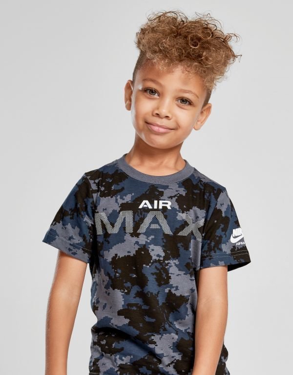 Nike Air Max Camo T-Shirt Sininen