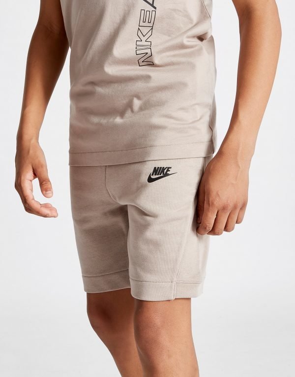 Nike Air Max Ft Shorts Ruskea