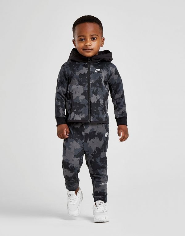 Nike Air Max Full Zip Suit Infant Musta