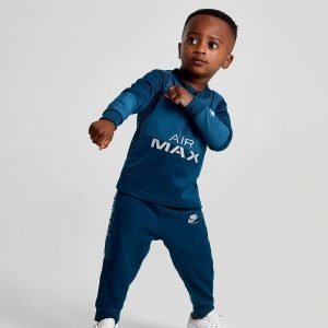 Nike Air Max Poly 1/4 Zip Tracksuit Infant Sininen