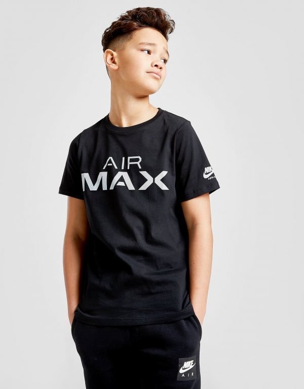 Nike Air Max T-Paita Musta