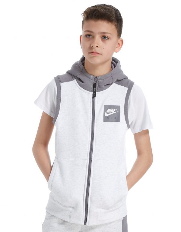 Nike Air Sleeveless Hoodie Harmaa