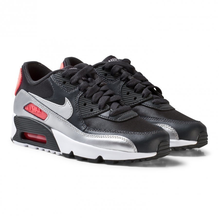 Nike Black Air Max 90 Mesh Junior Shoe Lenkkarit