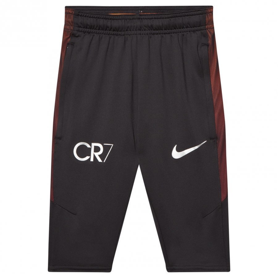 Nike Black Cr7 Dry Squad 3/4 Pants Verryttelyhousut