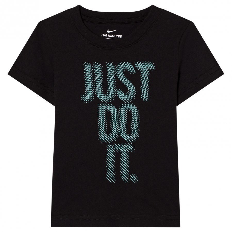 Nike Black Light Aqua Lenticular Jdi Tee T-Paita