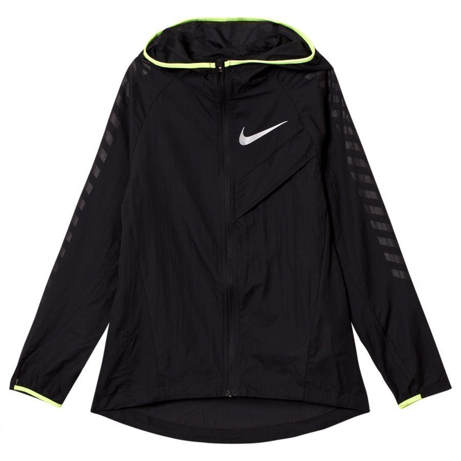 Nike Black Light Running Jacket Huppari