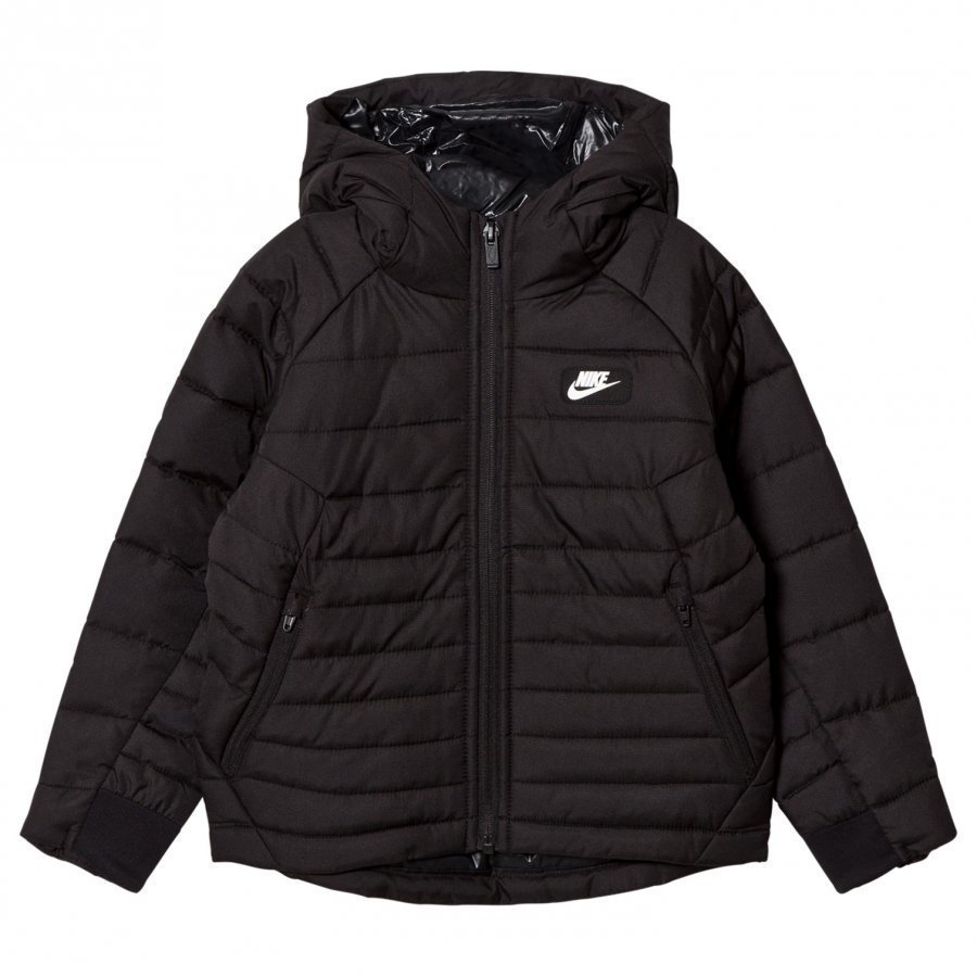 Nike Black Padded Jacket Toppatakki