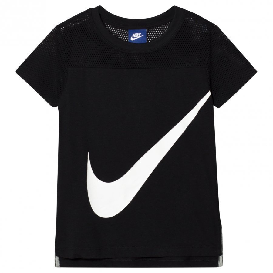 Nike Black Swoosh Tee T-Paita