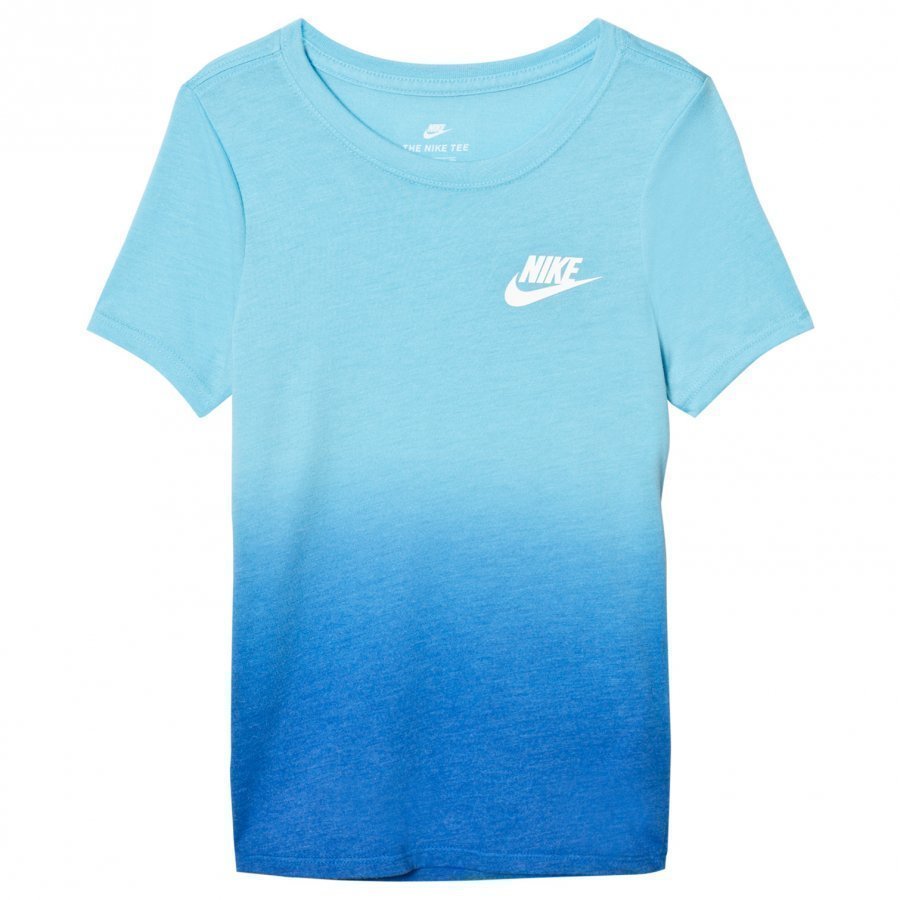 Nike Blue Dip Dye Tee T-Paita