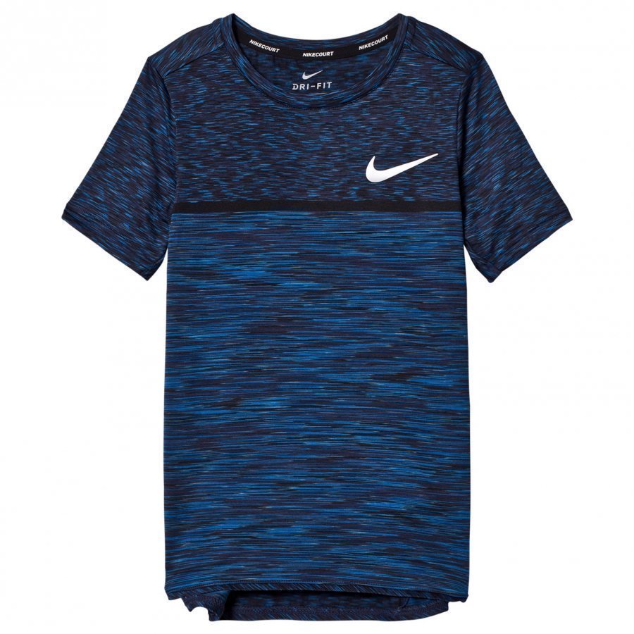 Nike Blue Dry Challenger Tennis Tee T-Paita