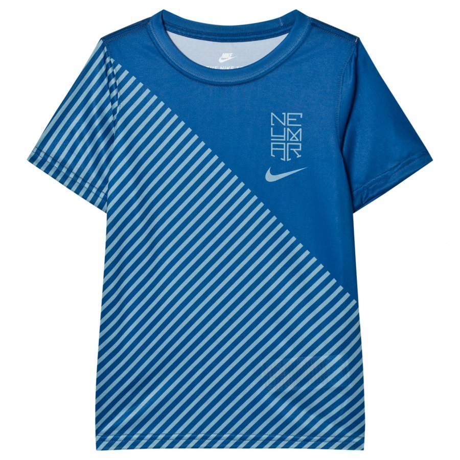 Nike Blue Neymar Nike Dry Lines Tee T-Paita