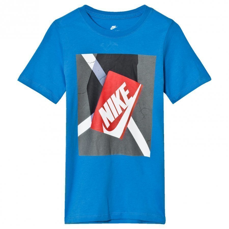 Nike Blue Shoe Box Graphic Tee T-Paita