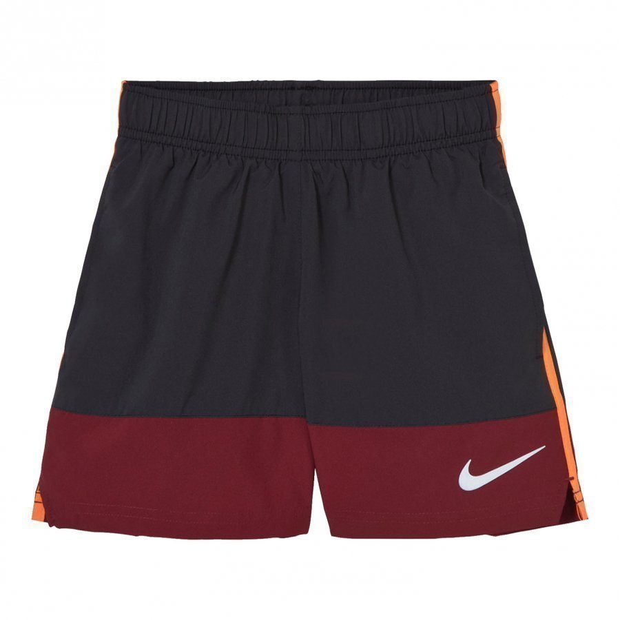 Nike Boys´ Black And Red Running Short Urheilushortsit