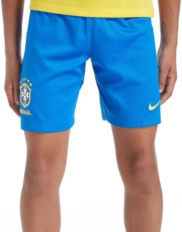 Nike Brazil 2018 Home Shorts Sininen