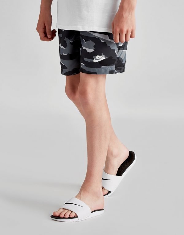 Nike Camo Woven Uimashortsit Camo / Grey