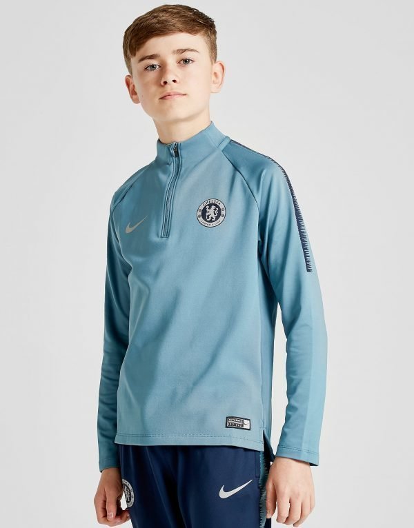 Nike Chelsea Fc Squad Drill Track Top Sininen