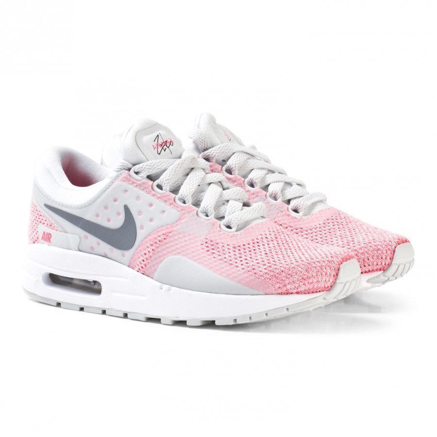 Nike Cool Grey/ Hot Punch/ White Air Max Zero Se Sneaker Lenkkarit