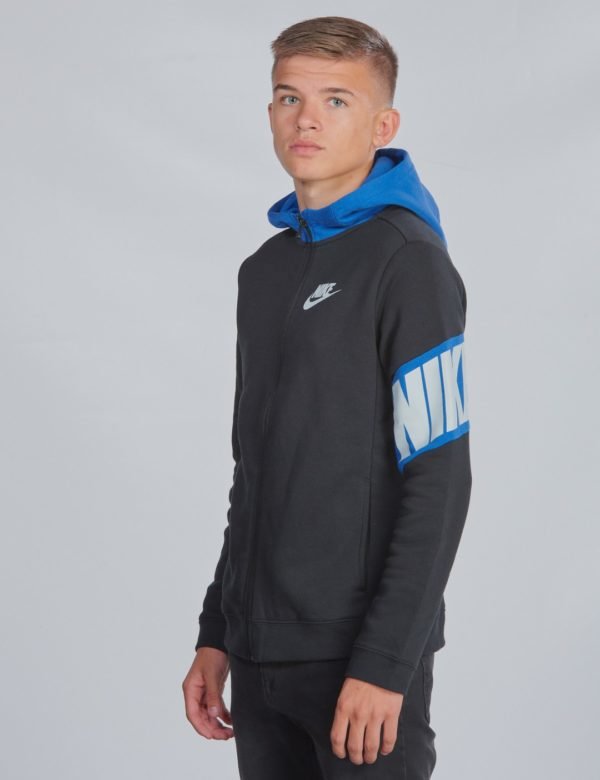 Nike Core Amplify Fz Hoodie Huppari Musta