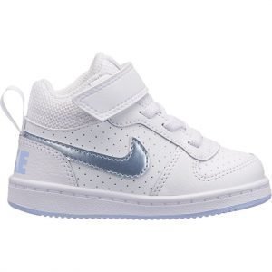 Nike Court Borough Mid Toddler Kengät Lasten Valkoinen