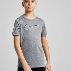 Nike Dri-Fit Swoosh T-Shirt Harmaa