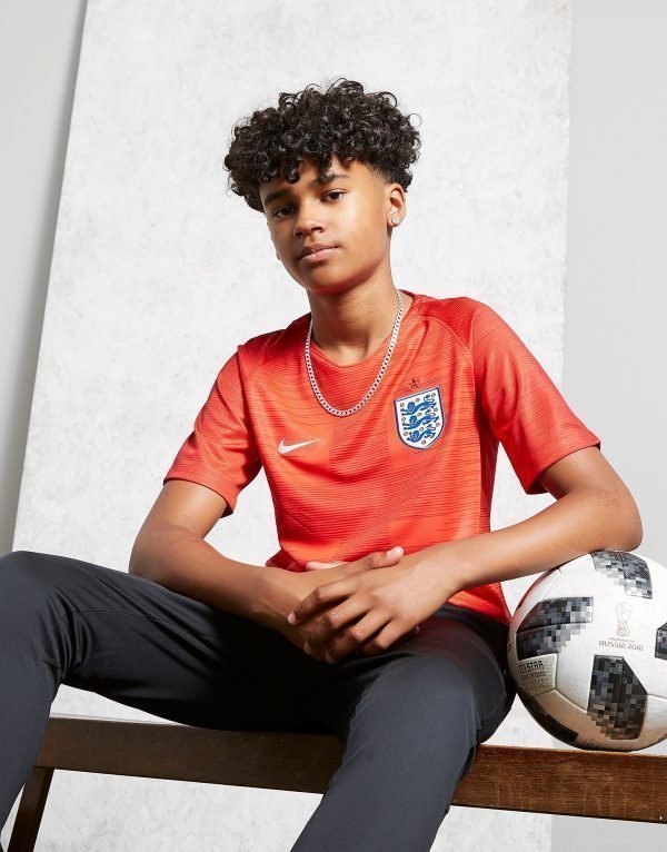 Nike England 2018 Vieraspelipaita Punainen