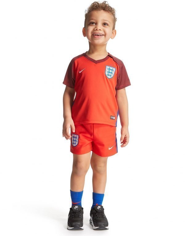 Nike England Away Kit Infant Punainen