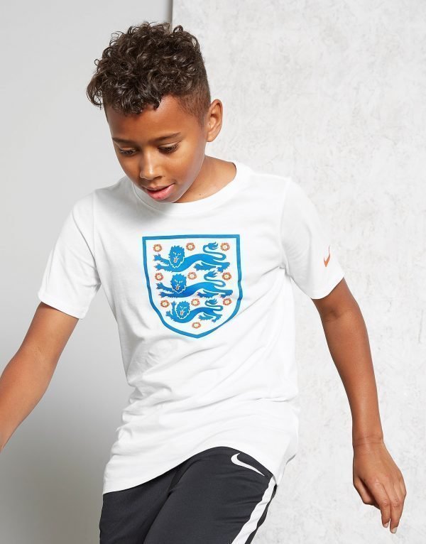 Nike England Crest T-Shirt Valkoinen