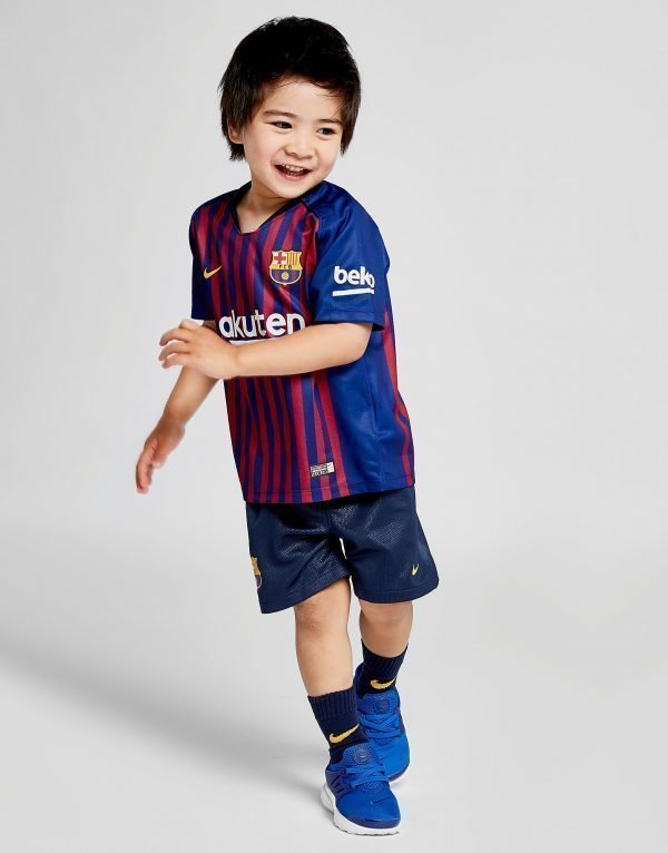 Nike Fc Barcelona 2018/19 Kotiasu Sininen