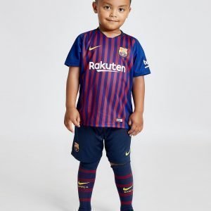 Nike Fc Barcelona 2018/19 Kotiasu Sininen