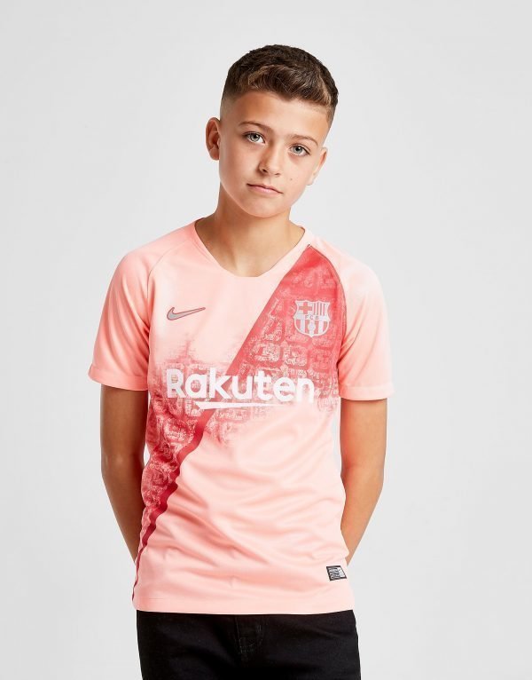 Nike Fc Barcelona 2018/19 Third Paita Vaaleanpunainen